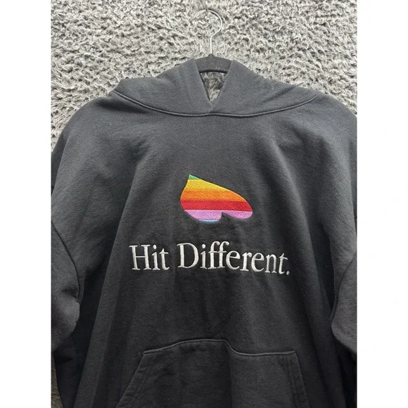 Apple Music x Zaza Radio Hit Different Hoodie In‎ Black Size Large